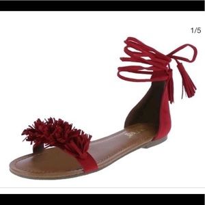 Brash wrap sandals